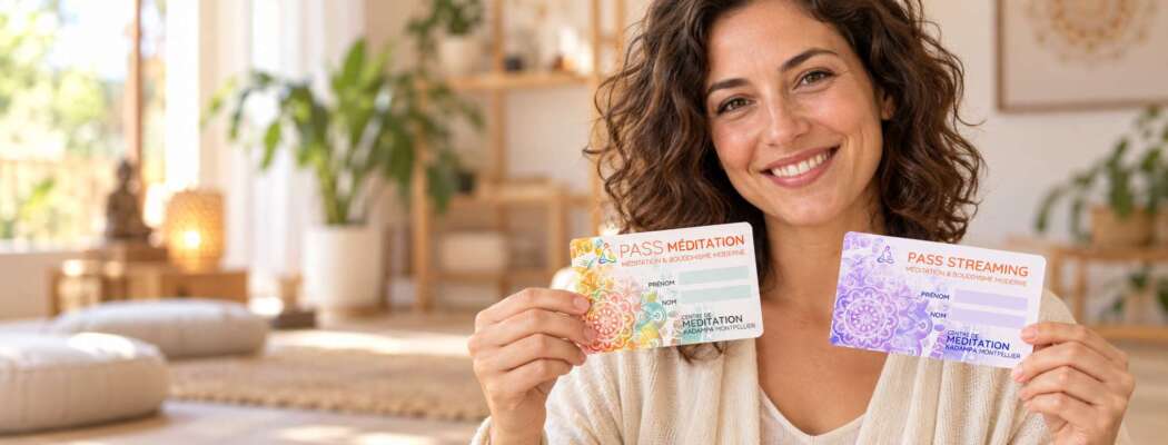 pass meditation ppour mediter en presentiel et streaming a montpellier